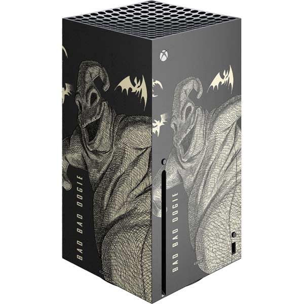 Skinit Decal Gaming Skin Compatible with Xbox Series X Console - Officially Licensed Disney The Nightmare Before Christmas Bad Bad Oogie Design