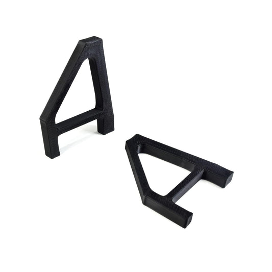 XBERSTAR PS5 Slim Stand - Cooling Feet, Horizontal Holder, 6x5x2cm, Black