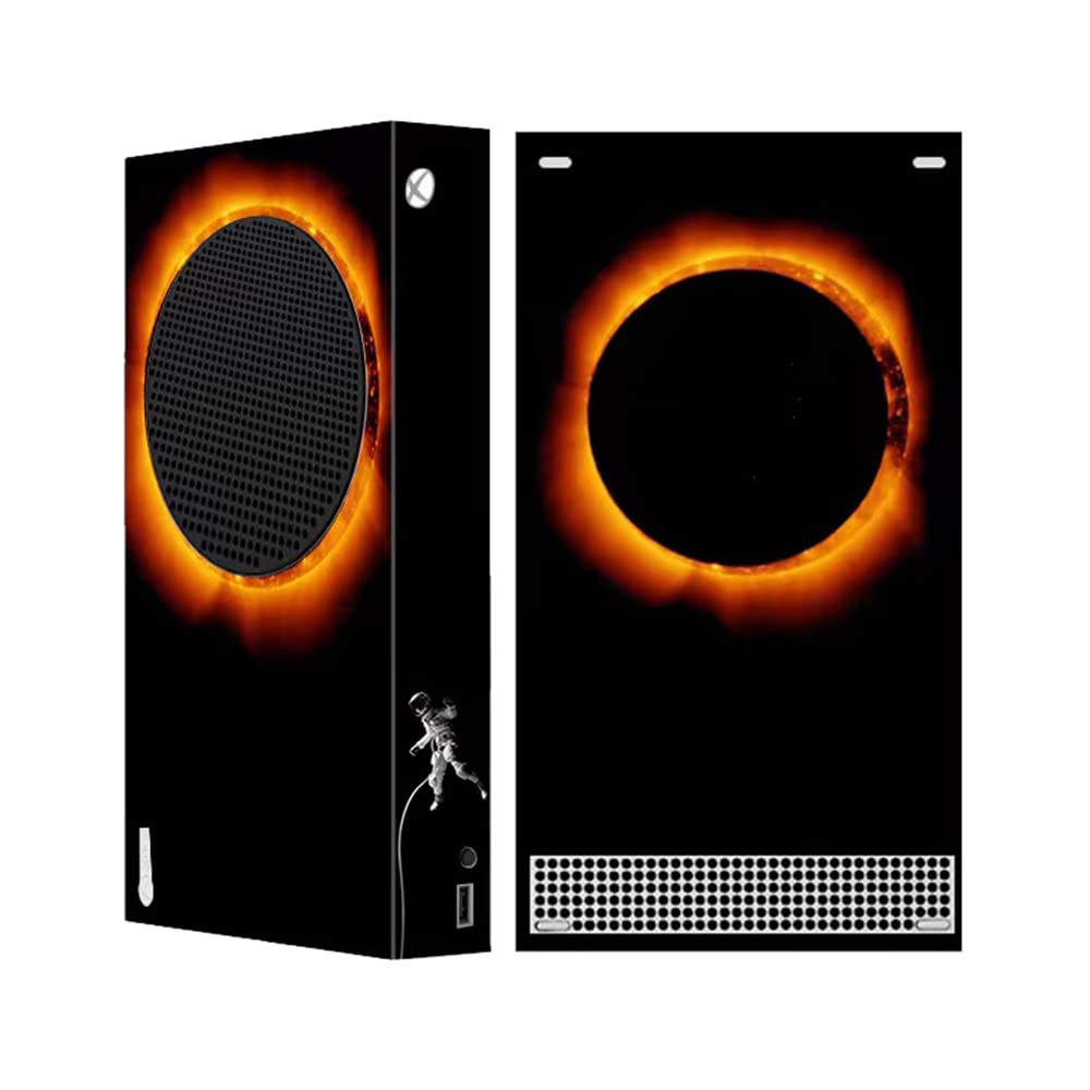 Mytrix Whole Body Protective Skin for Xbox Series S Gaming Console Durable Vinyl Decal Style Easy Apply Skin Wrap Stickers for Xbox - Eclipse