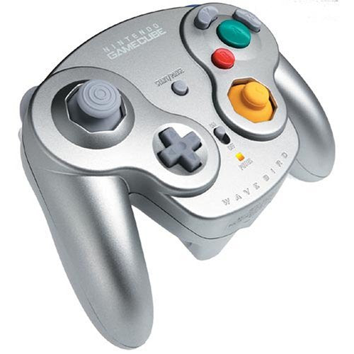 Gamecube Wavebird Wireless Controller - Platinum (refurbished)