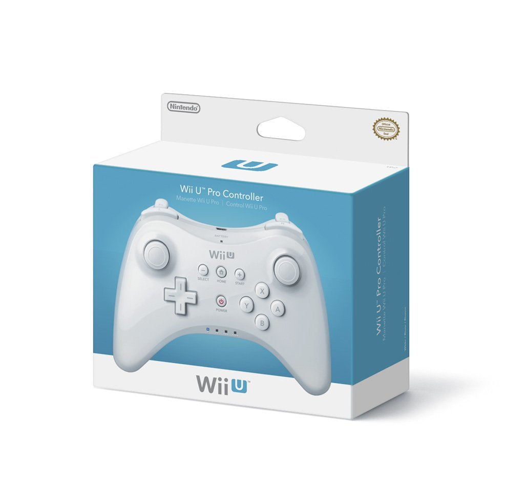 Wii U Pro Controller - White (refurbished)