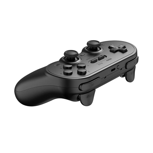 8BitDo Pro 2 Bluetooth Controller for Switch, PC, Android, Steam Deck - Black Edition, ALPS Joystick, Model: 6922621501701