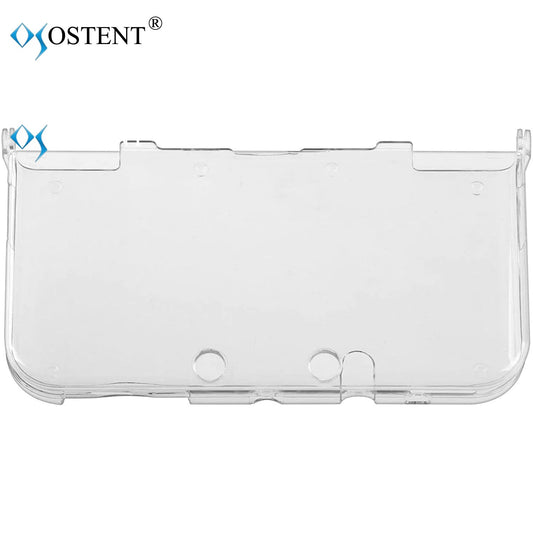 OSTENT Clear Crystal Hard Cover Case for Nintendo New 3DS XL/LL - Transparent White Protector