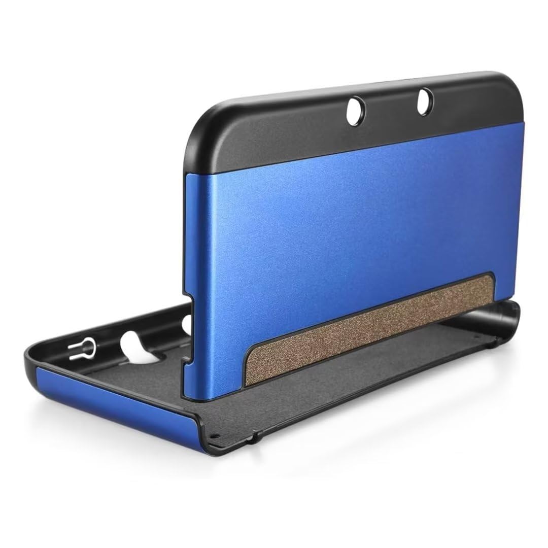 BLUE ELF Blue Shockproof Protector Case for New Nintendo 3DS LL XL 2015 - Hard Shell Skin Cover