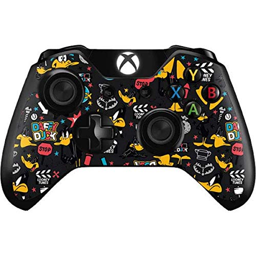 Skinit Decal Gaming Skin Compatible with Xbox One Controller - Officially Licensed Warner Bros Daffy Duck Patches Design