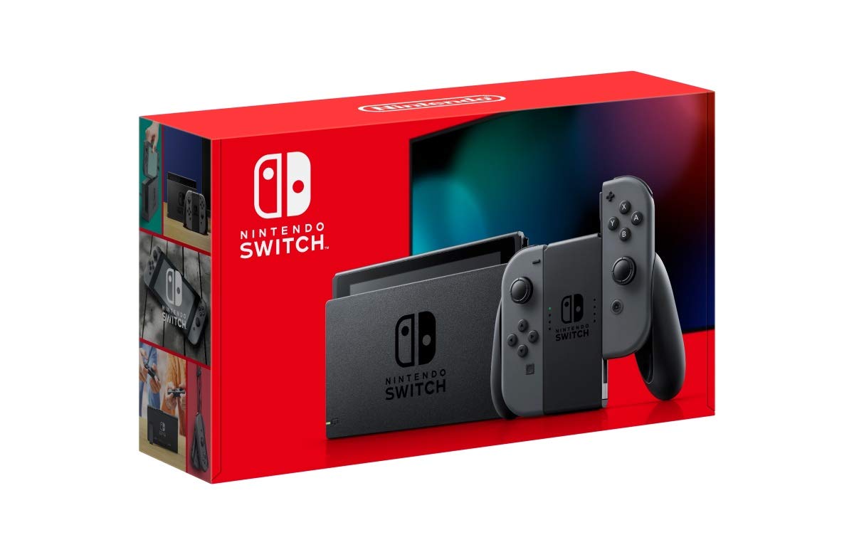 Nintendo Switch with Gray Joy-Con