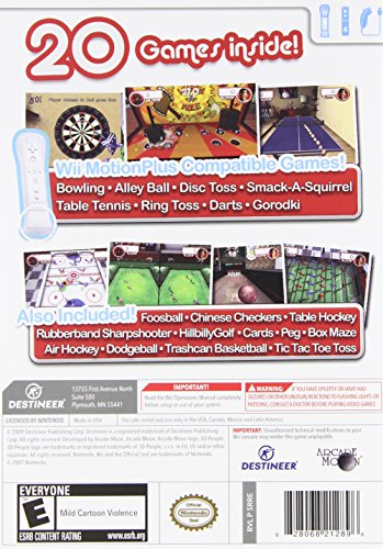 Destineer Rec Room for Nintendo Wii - Model 828068212896, Interactive Gaming Experience