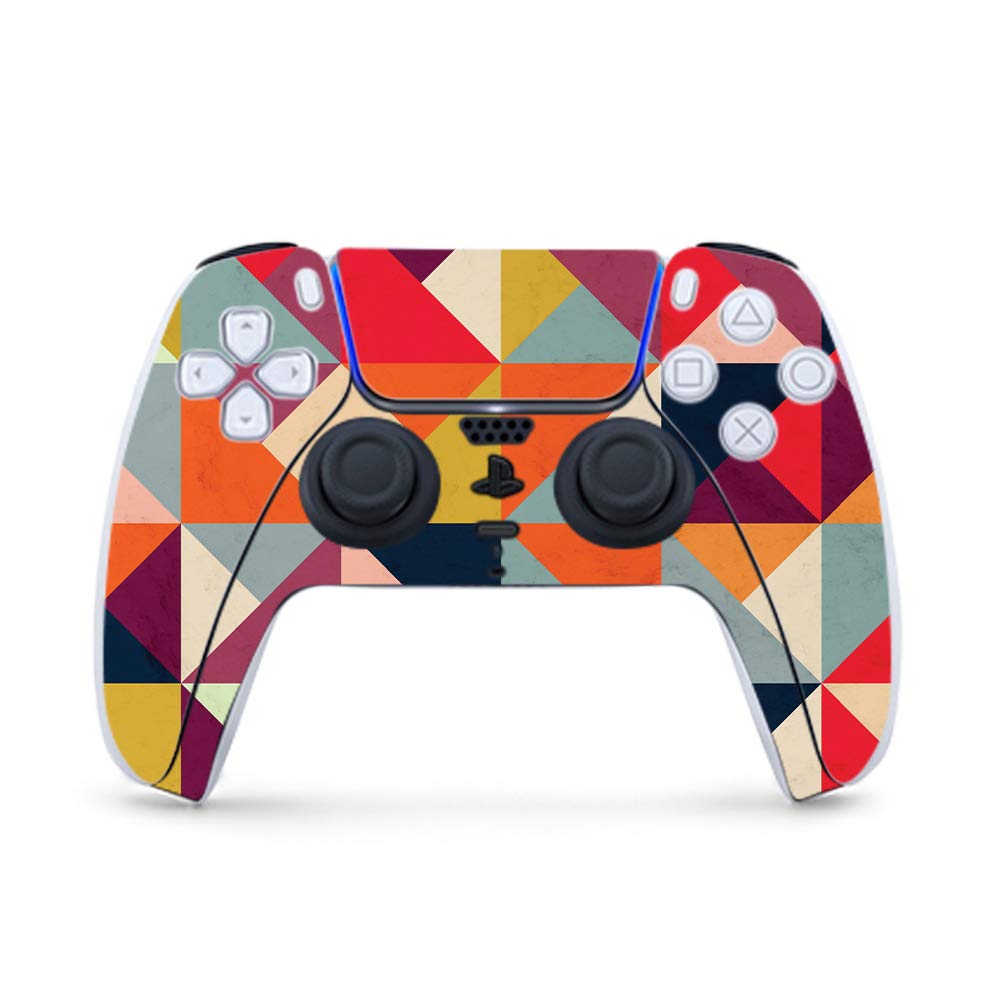 MightySkins Gaming Skin for PS5 / Playstation 5 Controller - Bright and Happy | Protective Viny wrap | Easy to Apply and Change Style | Made in The USA