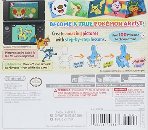 Nintendo Pokemon Art Academy - Multicoloured, Model CTRPBPCE