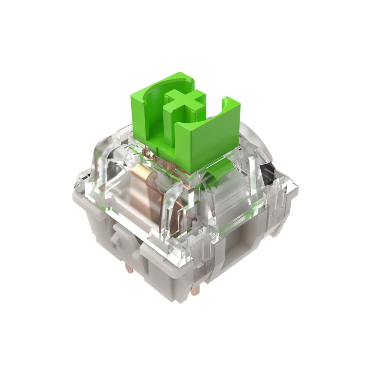 Razer Mechanical Switches - Green Clicky Switch - 3 Generation, Optimized for Gaming, Clear Switch Housing with LED Lens - 100K