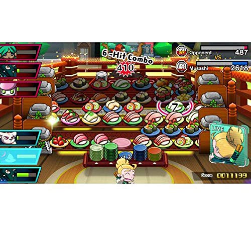 Nintendo Switch Sushi Striker: The Way of The Sushido - Model HACPALA2B, Engaging Action-Packed Gameplay for All Ages