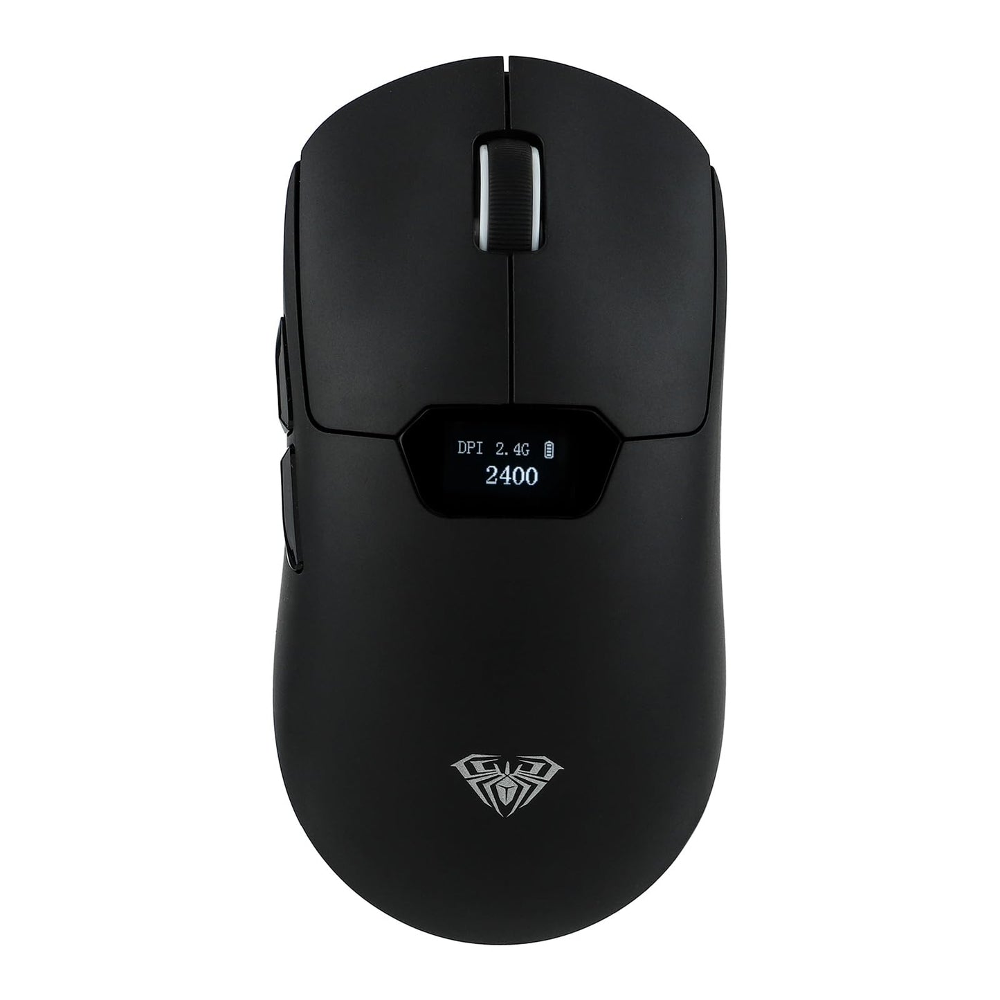 MechLands Aula SC390 Lightweight Gaming Mouse with Display Screen, 2.4G/USB-C/BT Wireless Mouse with 400mAh Battery, Adjustable