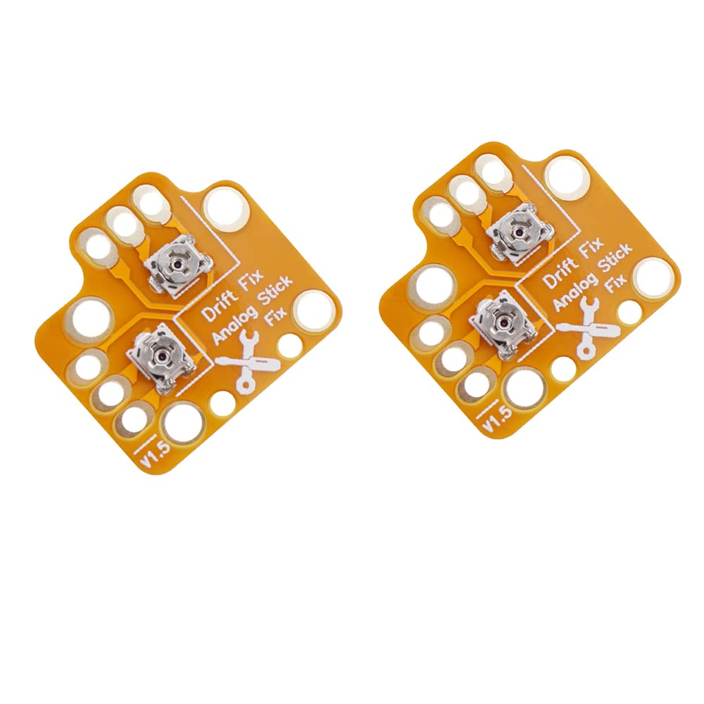 Limentea 2 x Analog Stick Drift Fix Mod Handle Rocker Adjusting Plate Game Handle Joystick Drift Repair Board for PS4 PS5 Xbox One Xbox Series X S Controller