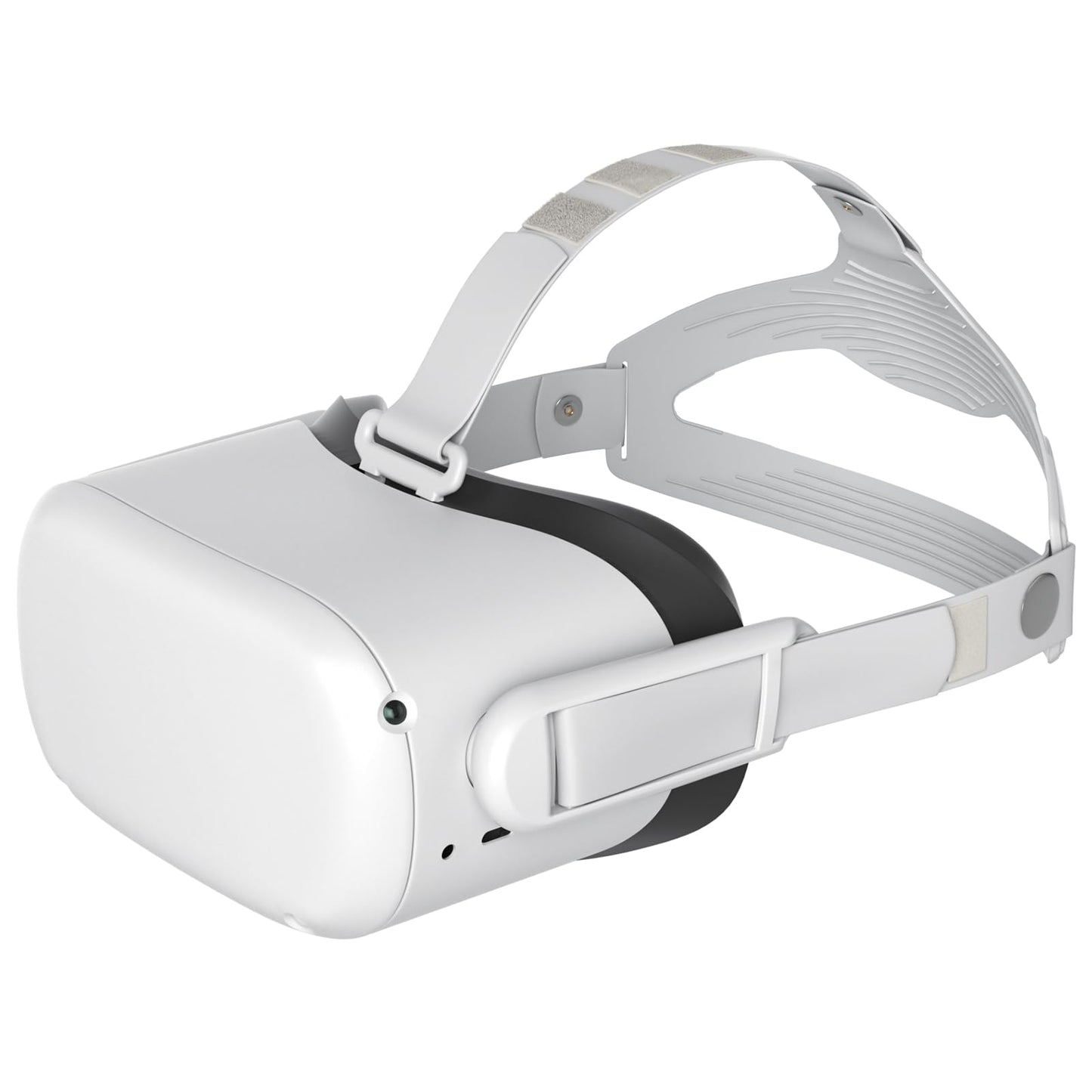 X-SUPER HOME Active Silicone Head Strap for Meta Quest 2 | VR Headset Accessories | fine design Strap Replacement for Enhanced Comfort and Stability (Quest 2 Gray)
