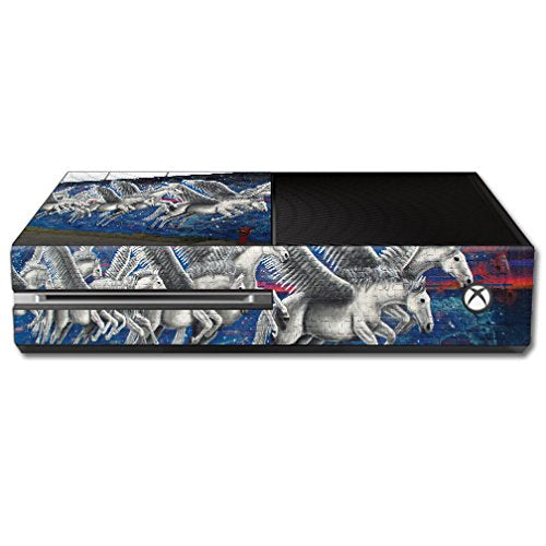 MightySkins Skin Compatible with Microsoft Xbox One - Pegasus Herd | Protective, Durable, and Unique Vinyl Decal wrap Cover | Ea