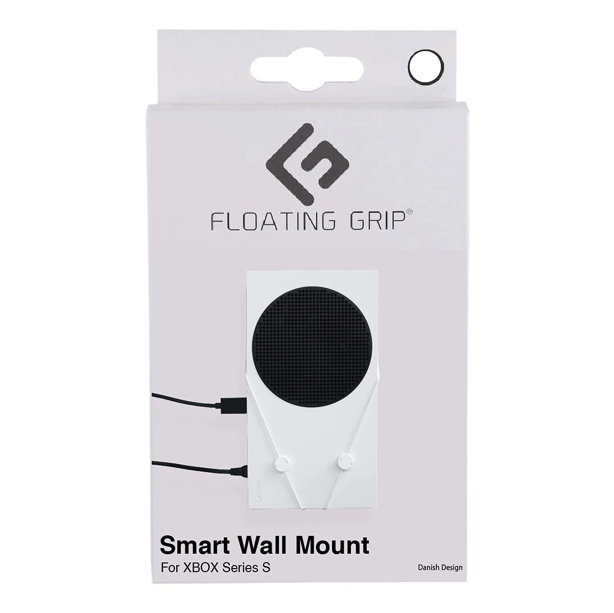 XBOX Series S Wall Mount Solution by FLOATING GRIP - Sleek Mounting Kit for Hanging XBOX Series S Gaming Console on the wall (St