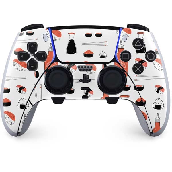 Skinit Decal Gaming Skin Compatible with PS5 DualSense Edge Pro Controller - Sushi Foodie Design