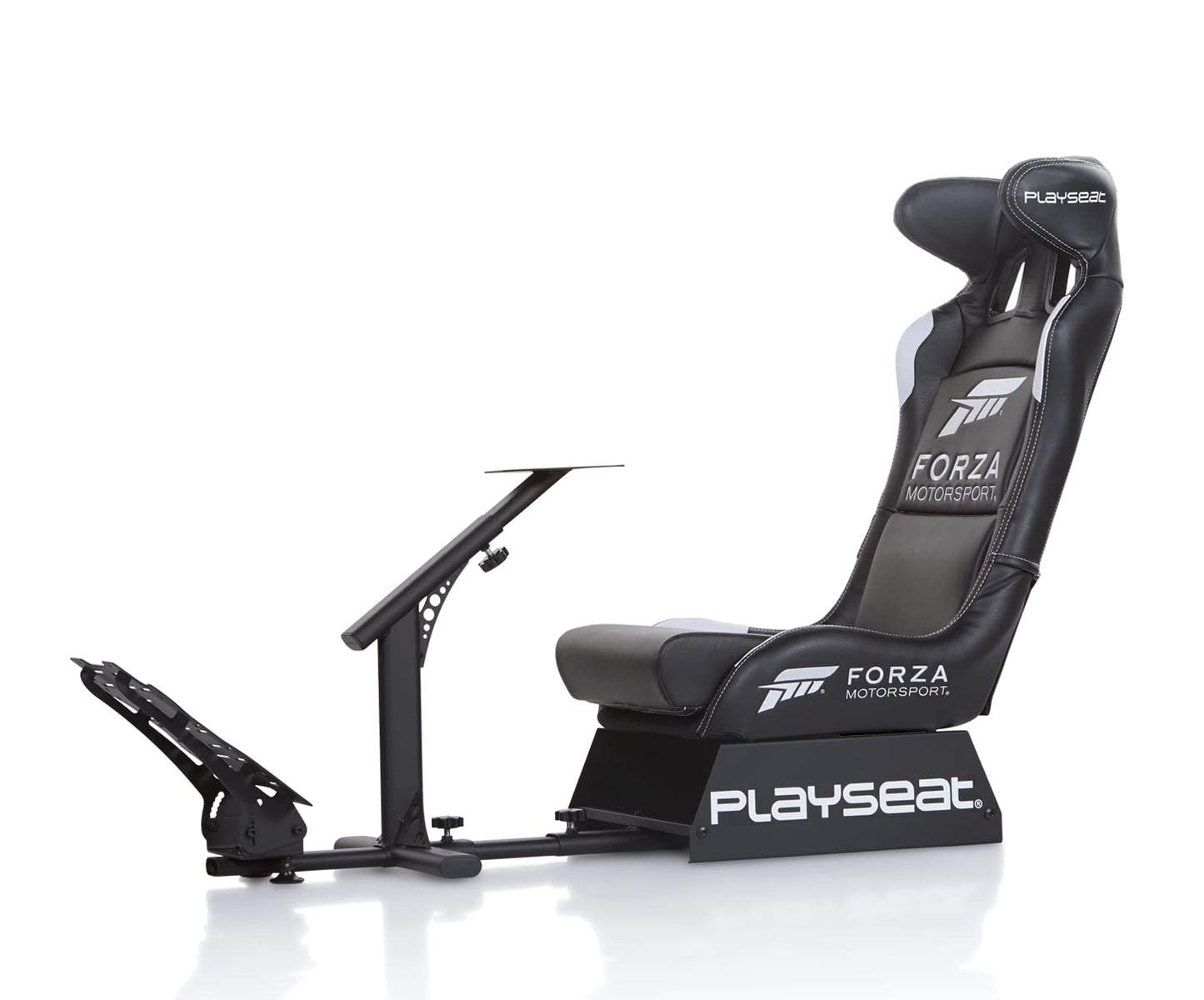 Playseat Evolution Pro Sim Racing Cockpit | Comfortable Racing Simulator Cockpit | Adjustable | Compatible with All Steering Wheels & Pedals on The Market | Supports PC & Console | Forza Motorsport