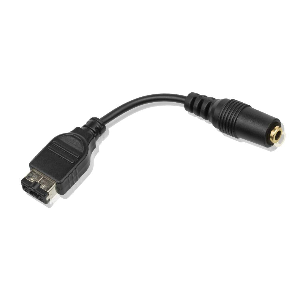 GBA Gameboy Advance SP Earphone Adapter Black (Enables Use of Standard Earphones on GBA SP)