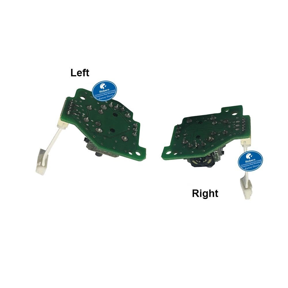 Rinbers® Joystick Replacement for Nintendo Wii U Gamepad - Includes PCB & Flex Cable Assembly