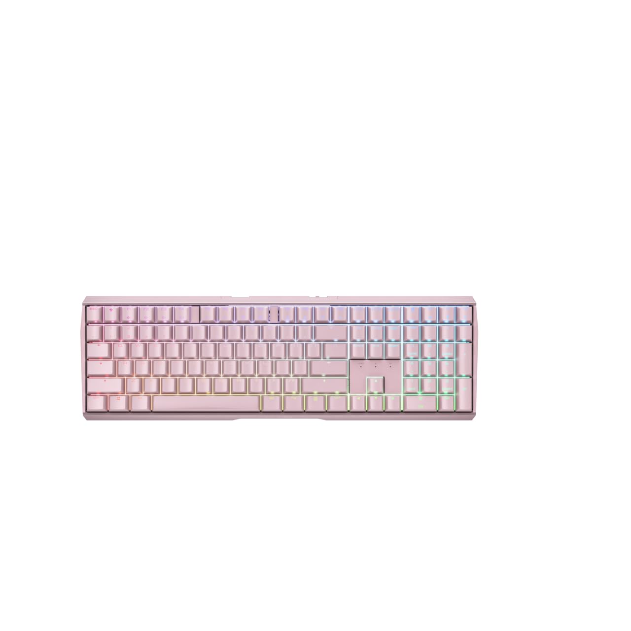 CHERRY XTRFY MX 3.0S Mechanical Wireless Gaming Keyboard | New MX2A Switches (Pink MX2A Blue)