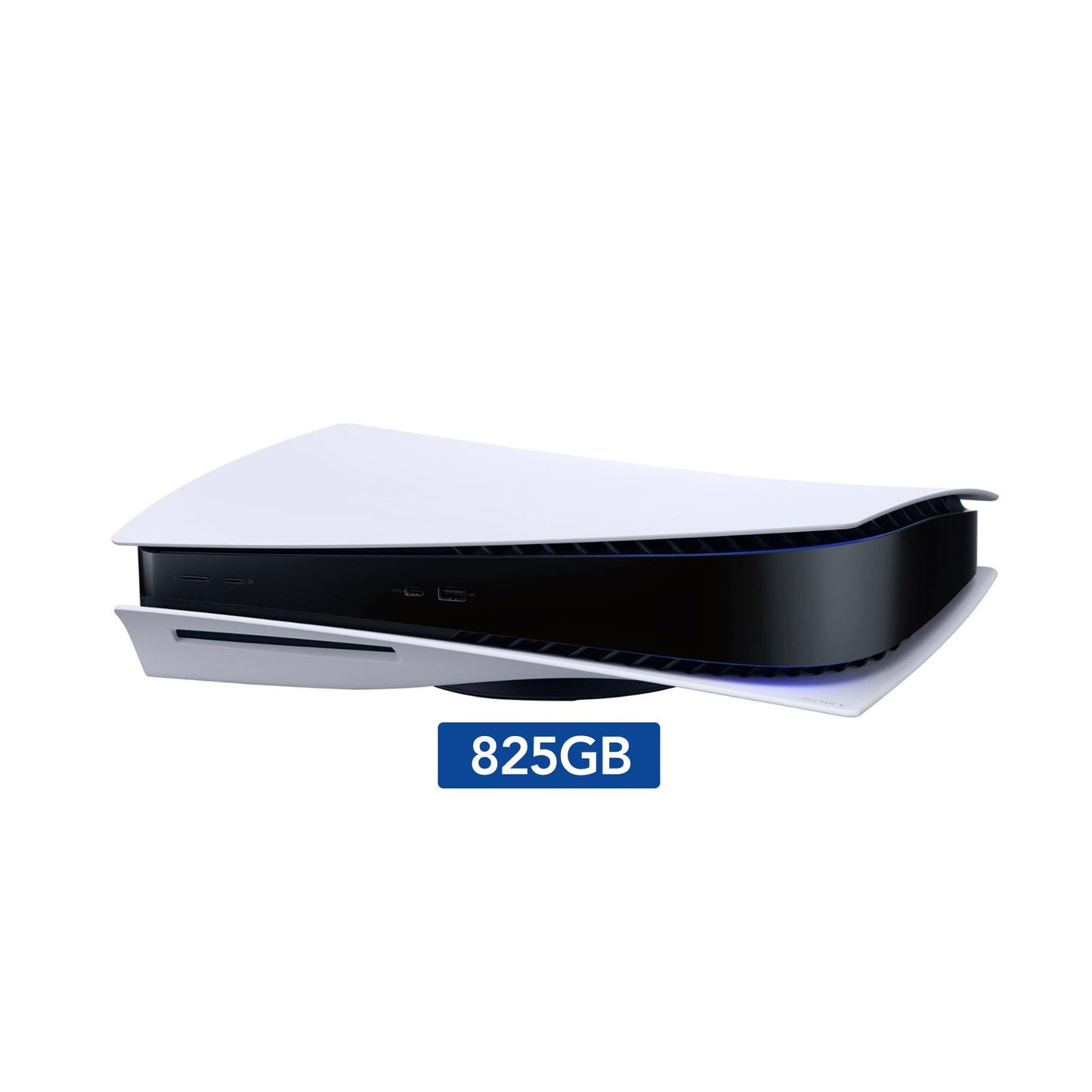 PlayStation 5 Disc Version with 825GB SSD Storage Console Only - PS5 Gaming System White (Renewed)