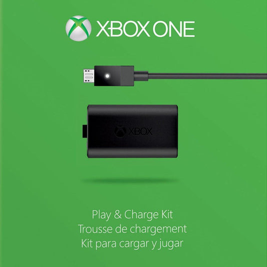 Microsoft Xbox One Play and Charge Kit - Model 123, Official Accessory for Gaming