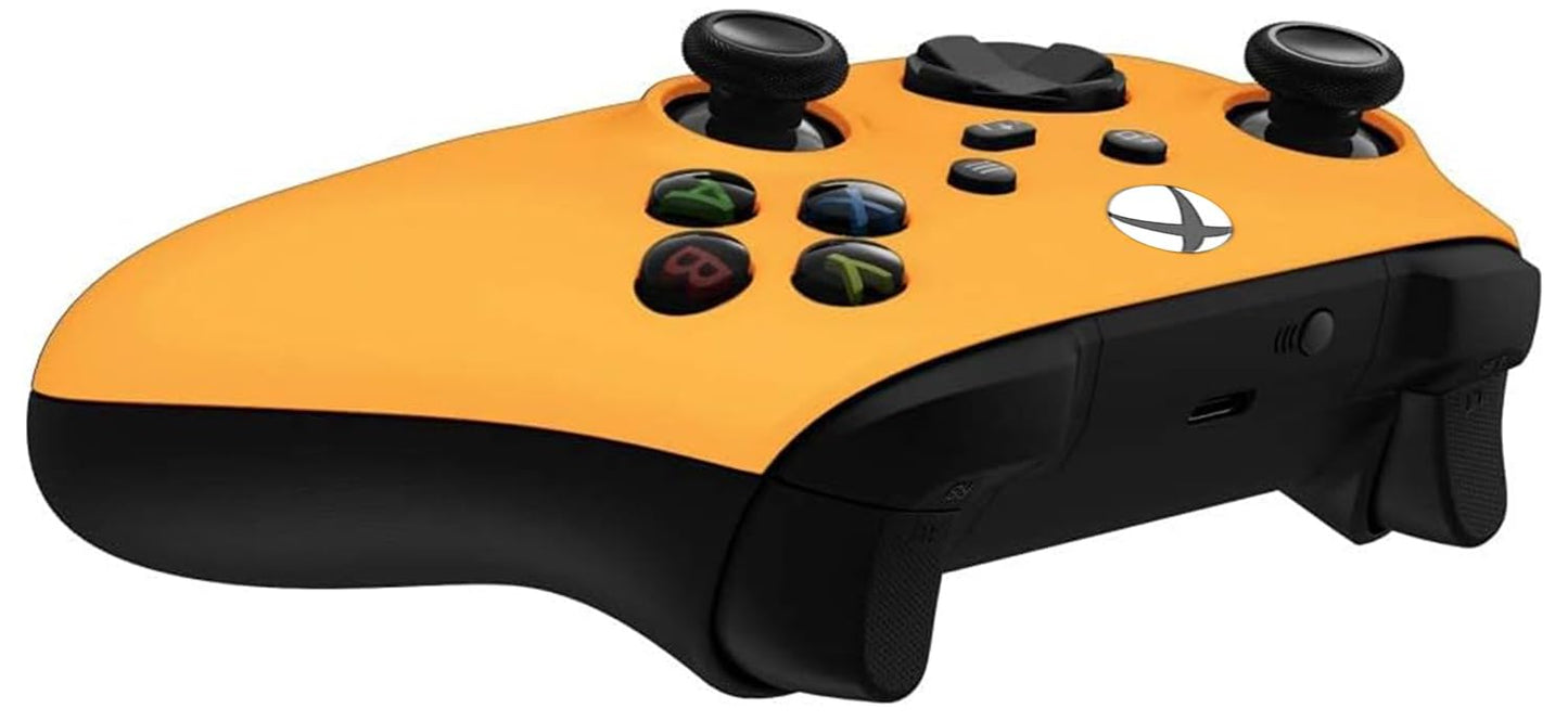 Custom Controllerzz Wireless Xbox Controller - Soft Touch - X/S Yellow - Compatible with Xbox Series X/S & Xbox One