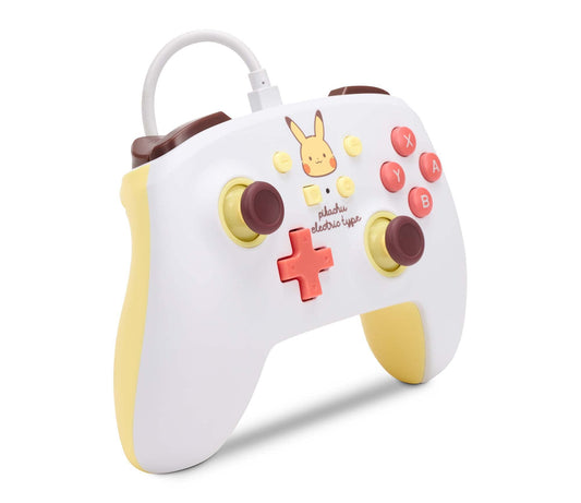 PowerA Enhanced Wired Controller for Nintendo Switch - Pikachu Electric Type, Model 1522661-01
