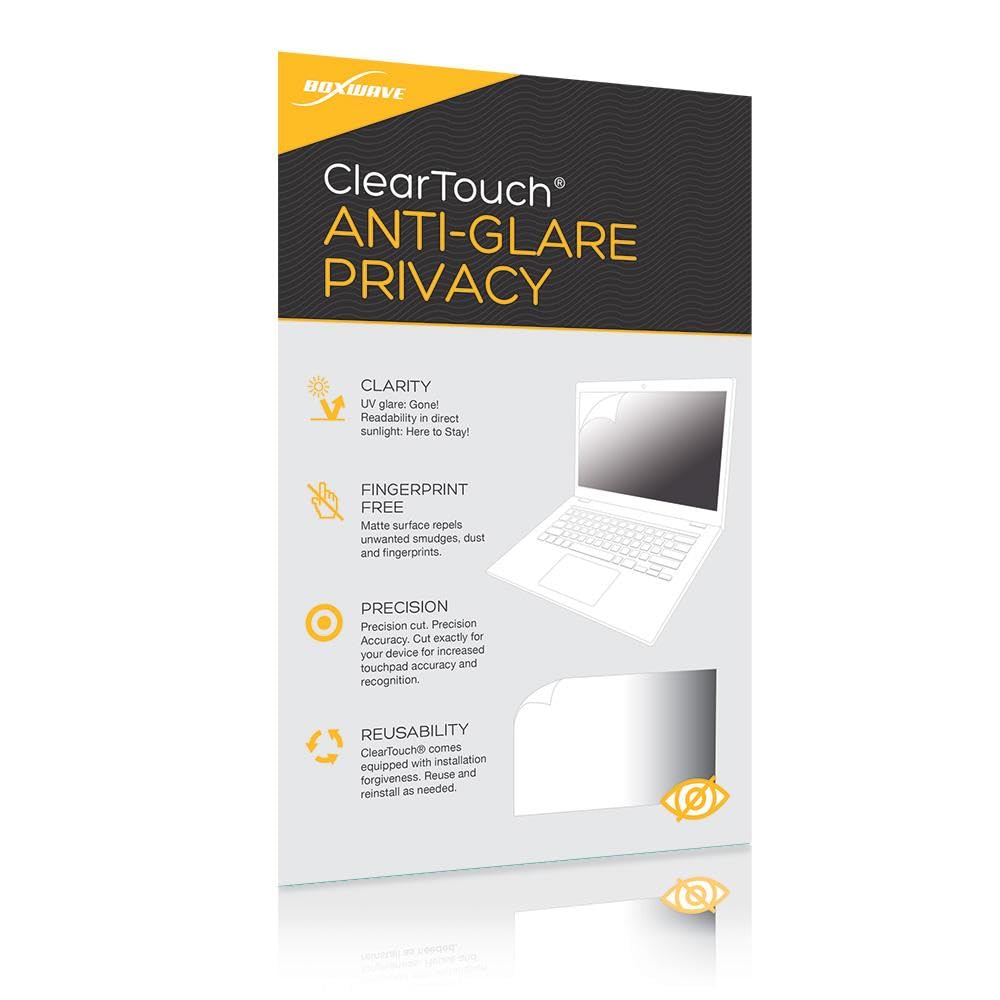 BoxWave Screen Protector Compatible with Nintendo Switch - ClearTouch Anti-Glare Privacy (2-Pack), Privacy Screen Protector Flex
