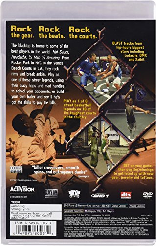 Electronic Arts Street Hoops Game for PlayStation 2 - Exciting Basketball Action