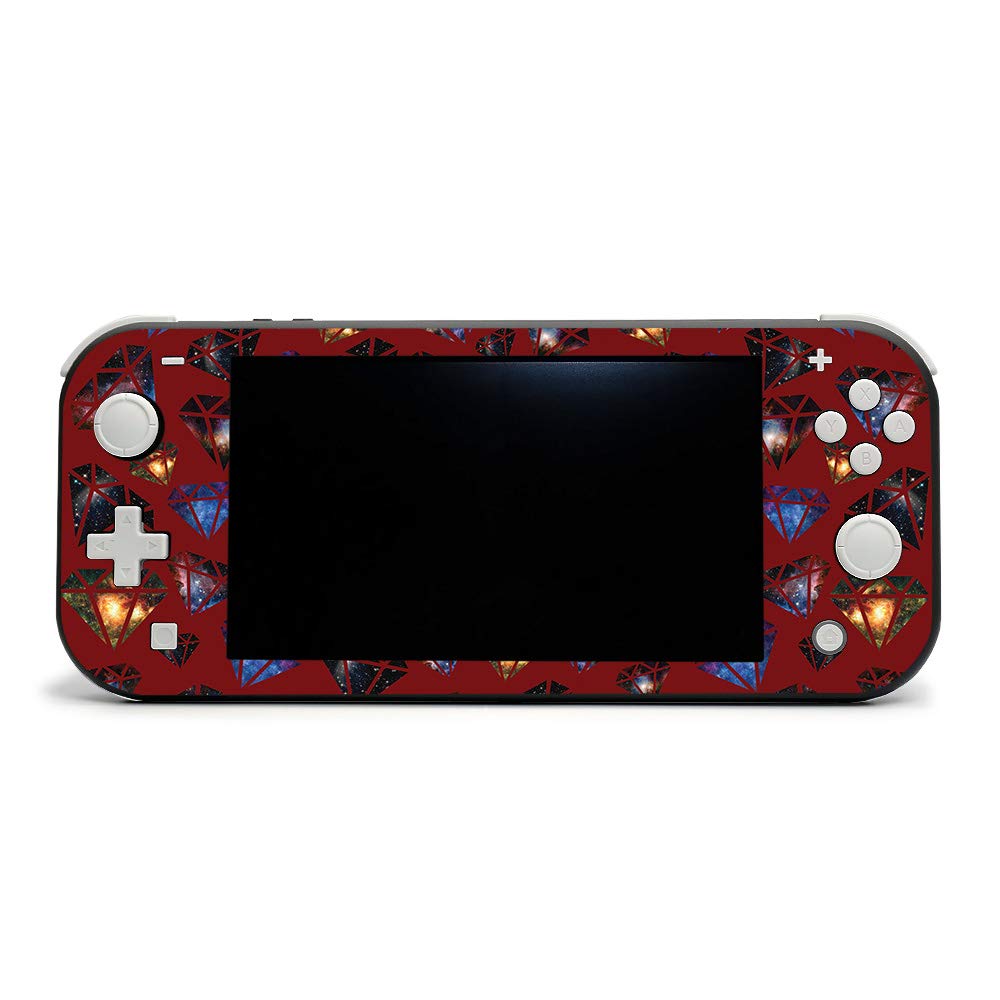 MightySkins Skin Compatible with Nintendo Switch Lite - Diamond Galaxy | Protective Durable and Unique Vinyl Decal Wrap Cover | Easy to Apply Remove and Change Styles | Made in The USA