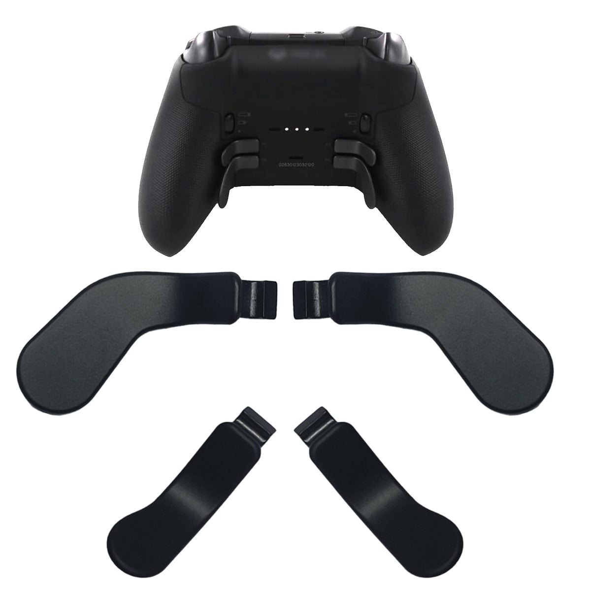 4 Pack fine design Controller Paddles for Xbox fine design 2 Controller Paddles Stainless Steel fine design Core Controller Paddle for Xbox One fine design Controller Series 2 fine design Series 1 and fine design 2 Core Controller (Black)