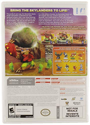 ACTIVISION Skylanders Giants Video Game - Action Adventure for All Ages