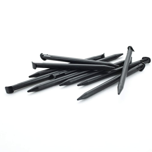 DEVMO Stylus Pens for New 3DS XL - 10 PCS Plastic Touch Screen Replacement - Black