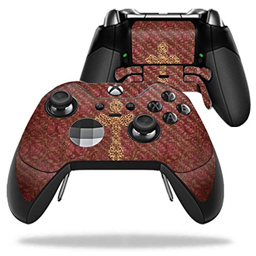 MightySkins Carbon Fiber Skin for Microsoft Xbox One fine design Controller - Nouveau Cross | Protective Durable Textured Carbon Fiber Finish | Easy to Apply Remove and Change Styles | Made in The USA