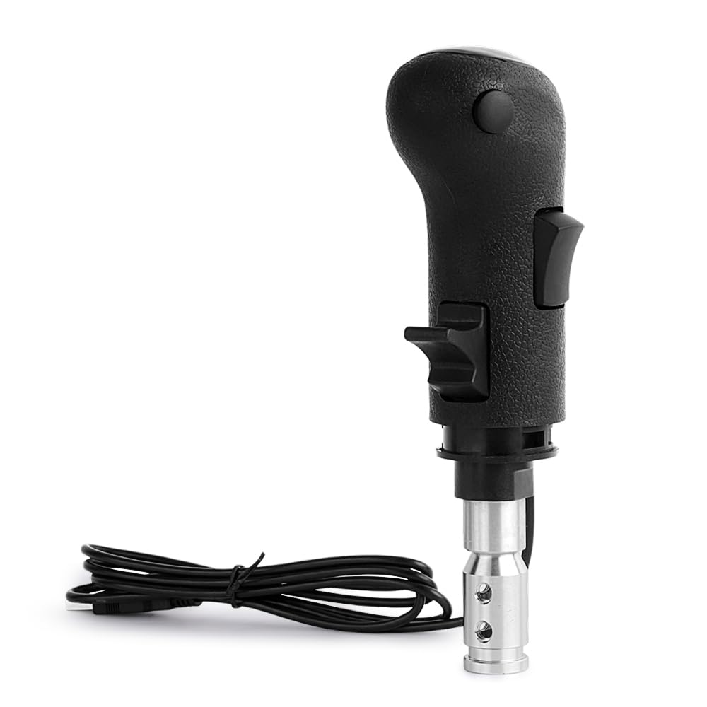 USB American Truck Simulator Shifter Gearshift Knob Fit for ATS & ETS2 Games PC Sim Shifter Compatible with Logitech G25 G27 G29 G920 Thrustmaster TH8A Fanatec