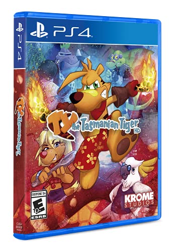 Krome Studios Ty The Tasmanian Tiger HD - PlayStation 4 Game, Model KS01659, HD Graphics, Action-Adventure Fun