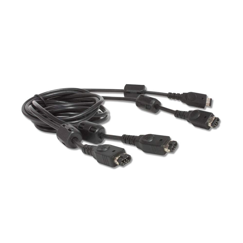 Tomee 4 Player Cable for Game Boy Advance SP - Black, Model M03736
