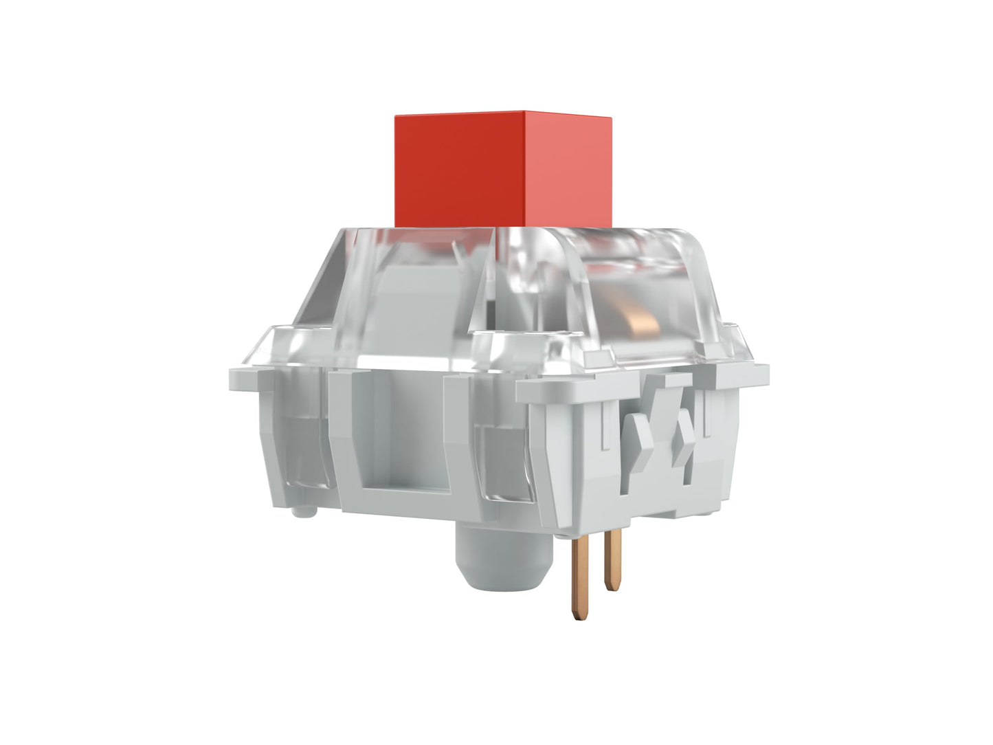 Kailh Box Red Mechanical Keyboard Switches - 120 Pack - Linear 45g Actuation Force Dust & Waterproof Ideal for Smooth Typing
