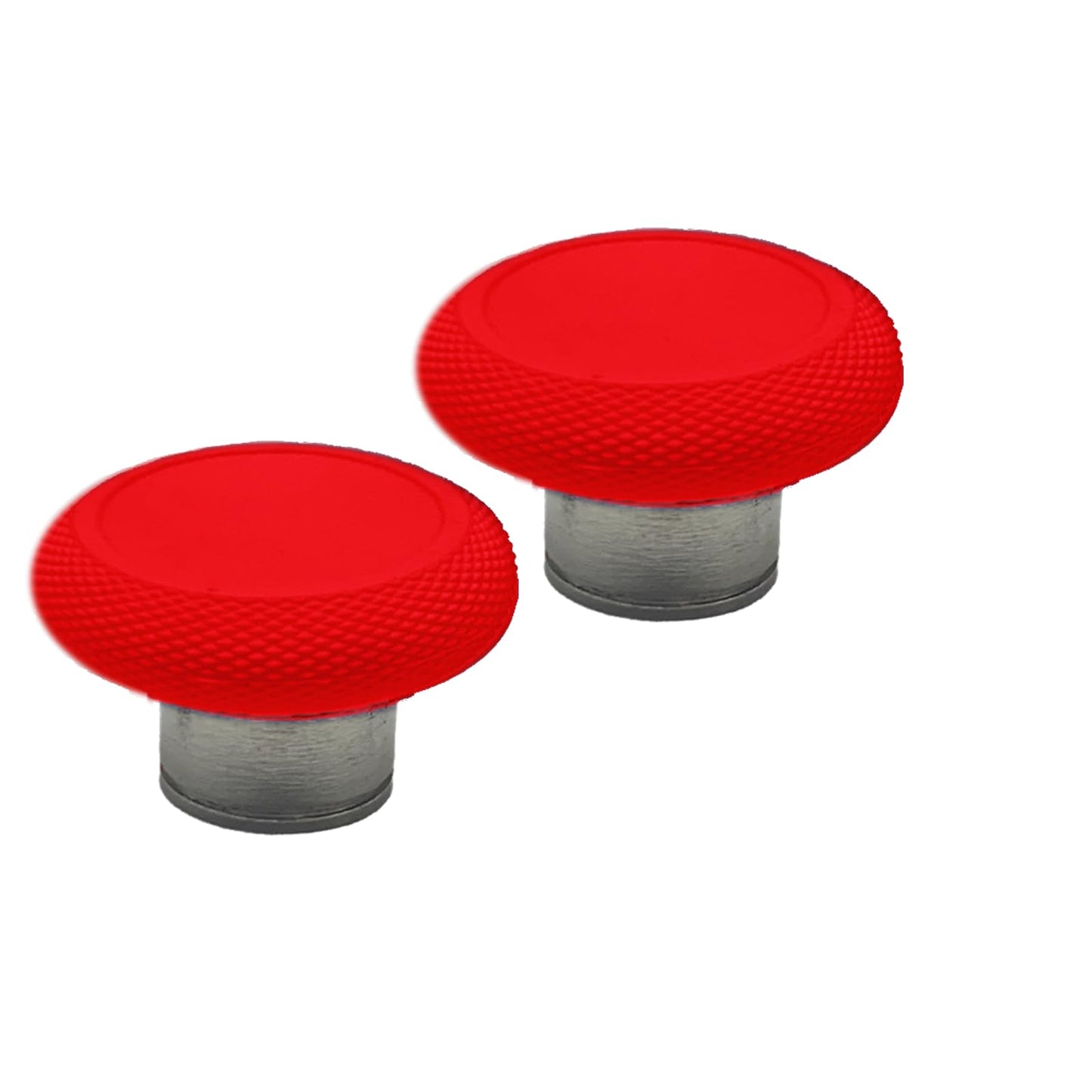 2 Pack Elite 2 Controller Short Thumbsticks Replacement for Xbox Elite Series 2 Controller 0.39in Standard Height Concave Magnetic Analog Short Joysticks for Elite Series 2 Core Controller (Red)