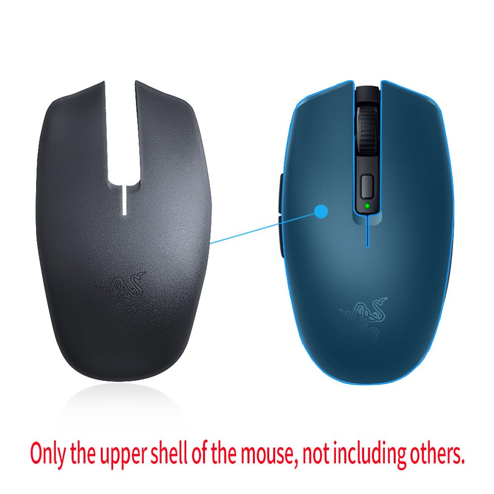HUYUN Razer Orochi V2 Mouse Shell Replacement - Black Top Case for Wireless Gaming Mouse