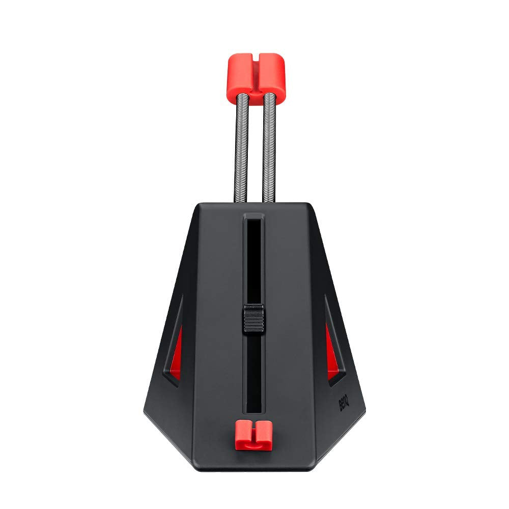 BenQ Zowie CAMADE II Mouse Cable Management Device - Metal, Travel-Ready, Black/Red, Model 1333249, Professional Esports Performance