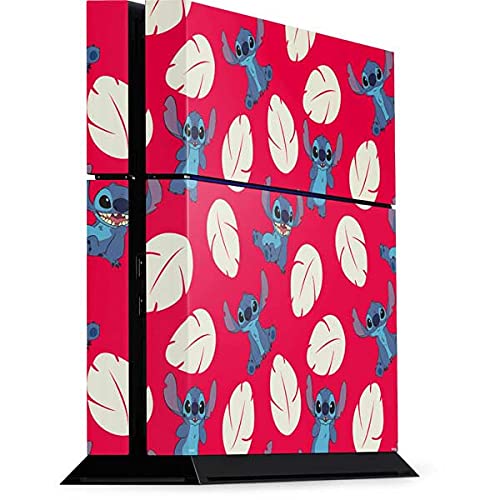 Skinit Decal Gaming Skin Compatible with PS4 Console - Officially Licensed Disney Lilo and Stitch Character Pattern Design