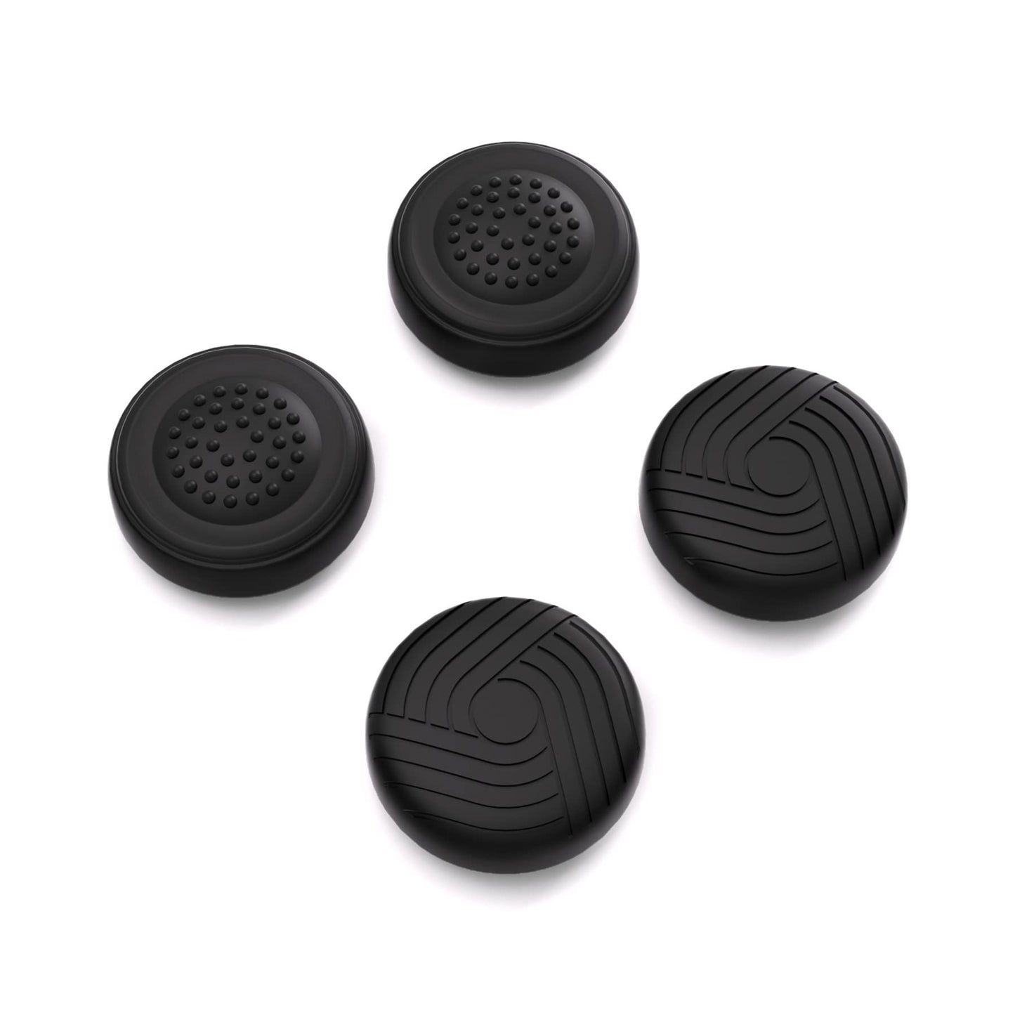 PlayVital Thumb Grip Caps for Steam Deck LCD Silicone Thumbsticks Grips Joystick Caps for Steam Deck OLED - Samurai & Guardian Edition
