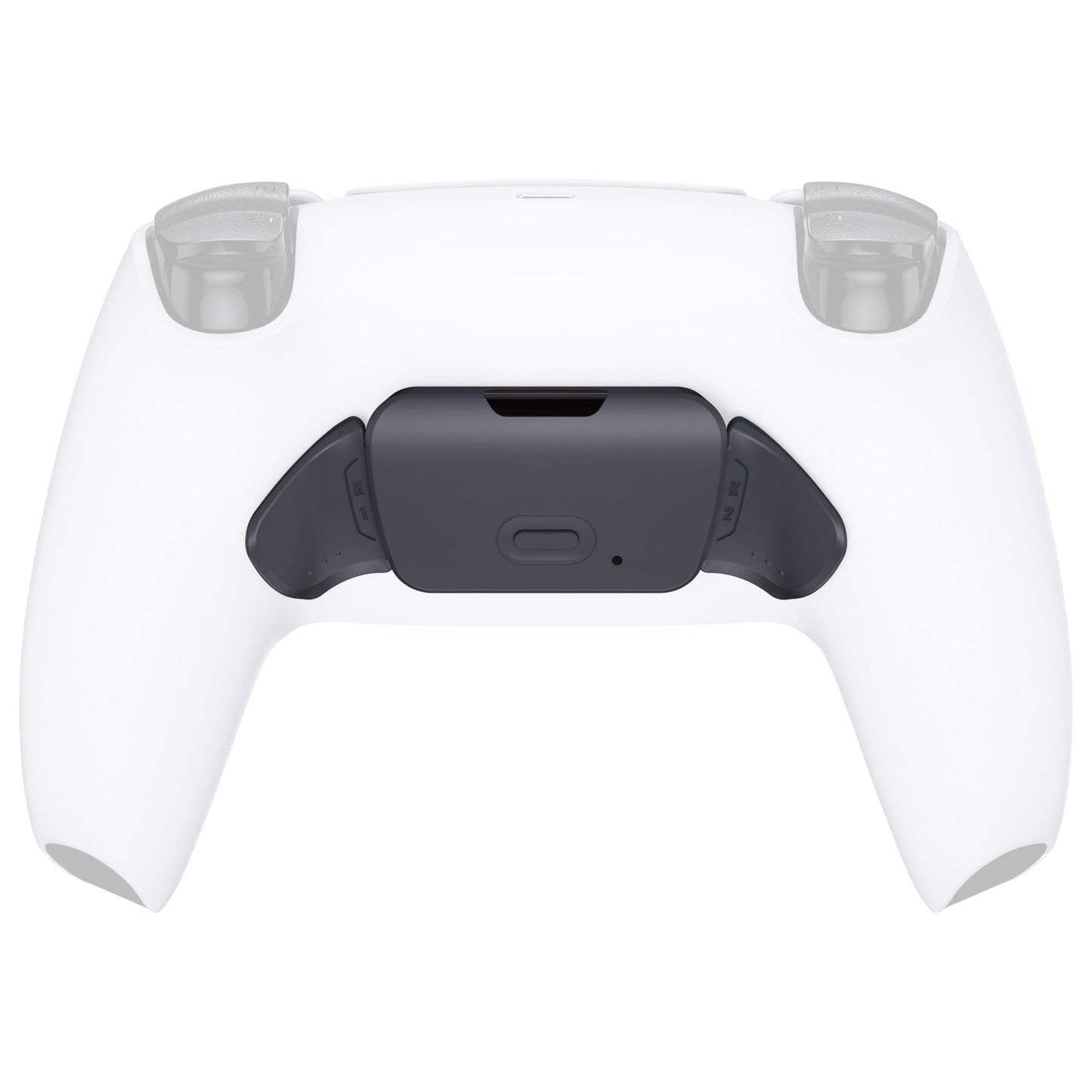 Classic Gray Replacement Redesigned K1 K2 Back Button Housing Shell for PS5 Controller eXtremerate Rise Remap Kit - Controller & Rise Remap Board NOT Included