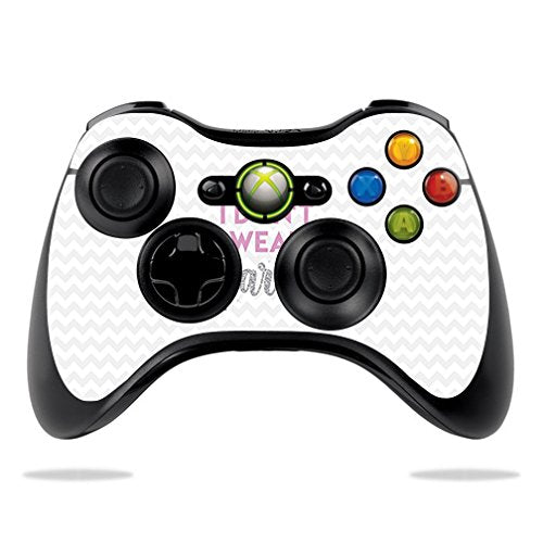 MightySkins Skin Compatible with Microsoft Xbox 360 Controller - I Dont Sweat I Sparkle | Protective, Durable, and Unique Vinyl