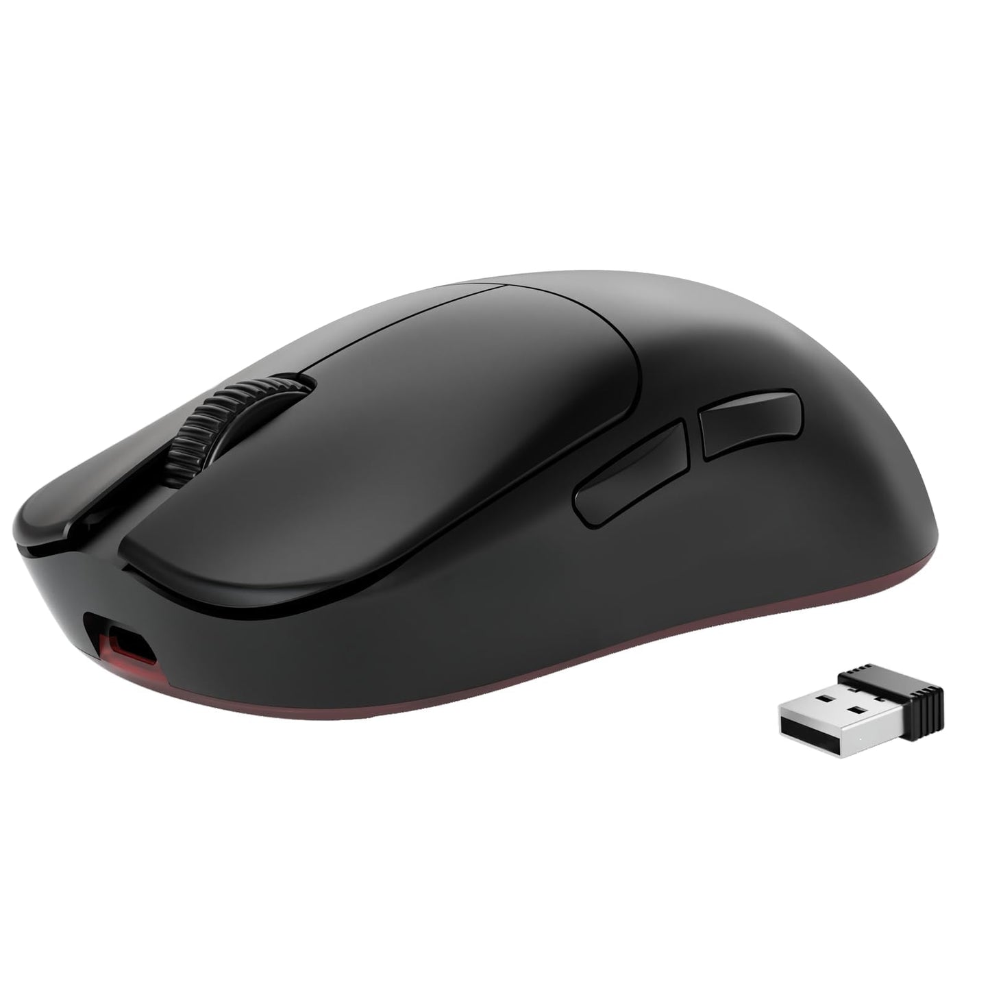 FELICON x AJAZZ AJ099 Wireless Gaming Mouse, 59g Lightweight Pixart Sensor PAW3311, 6 DPI up to 12K, 2.4G/USB-C Wired 200Hrs Bat