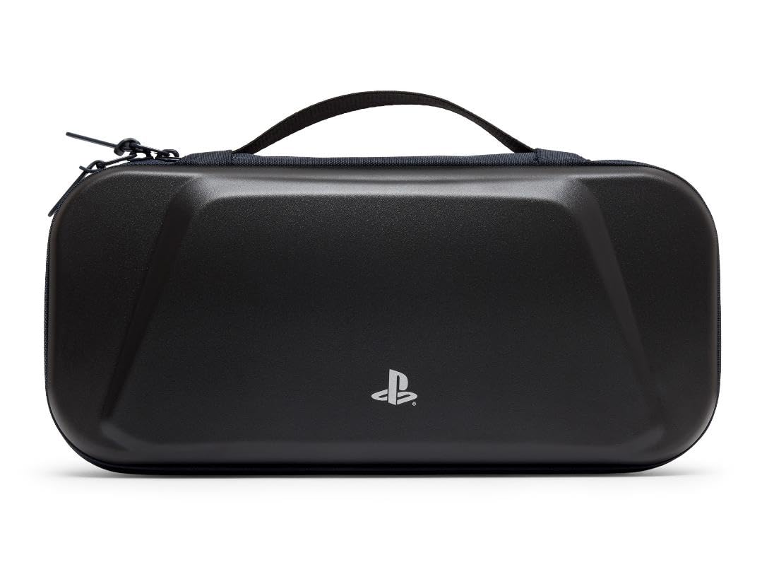 PowerA Protection Case for PlayStation Portal Remote Player - Black, durable, storage, protective case, charging cable pass-thro