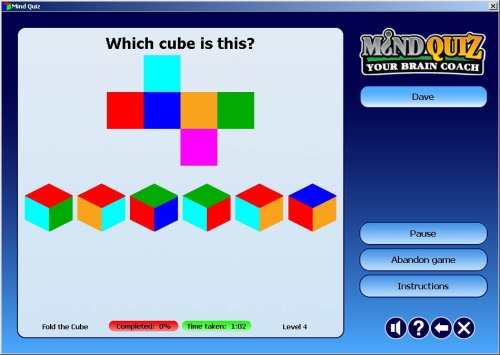 Encore Software Mind Quiz jc - Model 8024160 - Engaging Brain Teaser Game